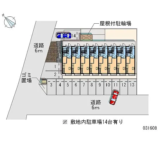 ★手数料０円★加東市上滝野　月極駐車場（LP）